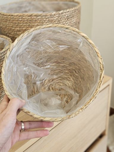 [AAA464.0] CANASTO SEAGRASS SIN MANIJA GRANDE 19X17 - eCommerce 2