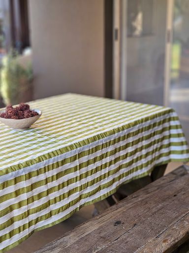 [AAH689] Mantel Tussor Franja Oliva 300x150 - eCommerce 2