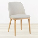 [AAH710] Silla Shine de Haya Tapizada en Lino Beige - eCommerce 2