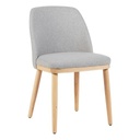 [AAH711] Silla Shine de Haya Tapizada en Lino Gris - eCommerce 2