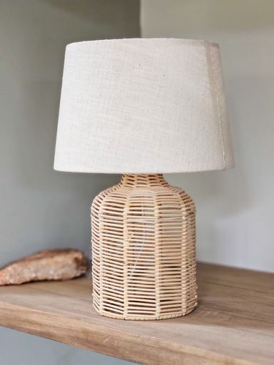 [AAH712] Velador Rattan con Pantalla Tikka-07 - eCommerce 2