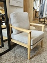 [AAH975] Sillon Haru chenille Taupe - eCommerce 2