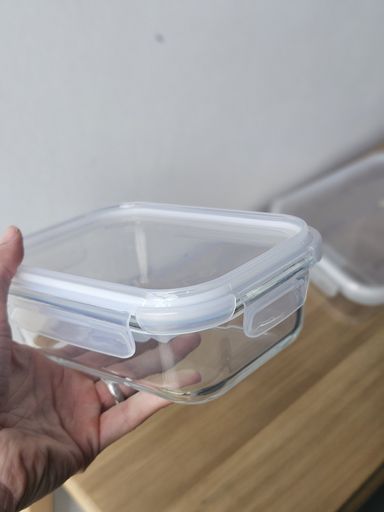[AAH988] Taper rectangular de vidrio con tapa - 660 cm3 - eCommerce 2