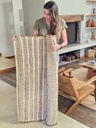 [AAH998] Alfombra Yute 160 x 230 cm con lineas blancas - eCommerce 3