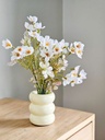 [AAH885] Florero Rolls beige 10x8 cm - eCommerce 2
