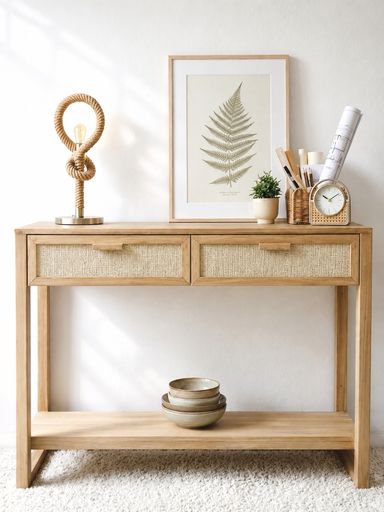 [AAH833] Recibidor Merida fibras naturales 100 cm - eCommerce 5