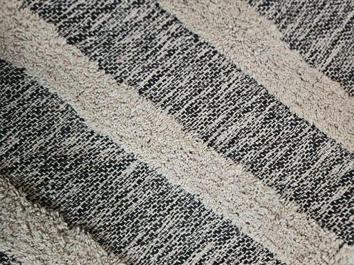 [AAH830] Alfombra pelo corto con laberintos natural y gris - eCommerce 2
