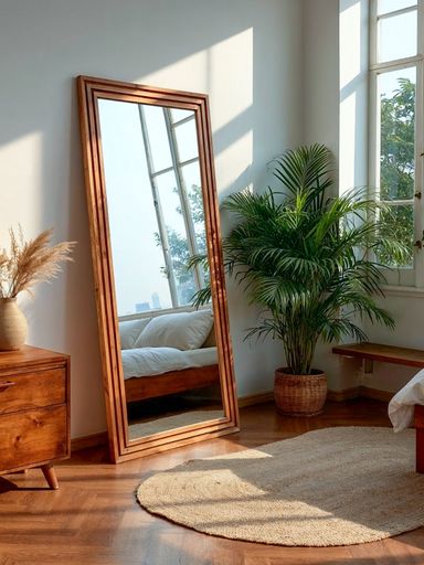 [AAG483.Off White] ESPEJO VARILLADO 80X145 Off White - eCommerce 2