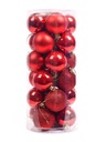 [AAE283] SET X24 ESFERAS BRILLANTES/MATE 6CM ROJO - eCommerce 3
