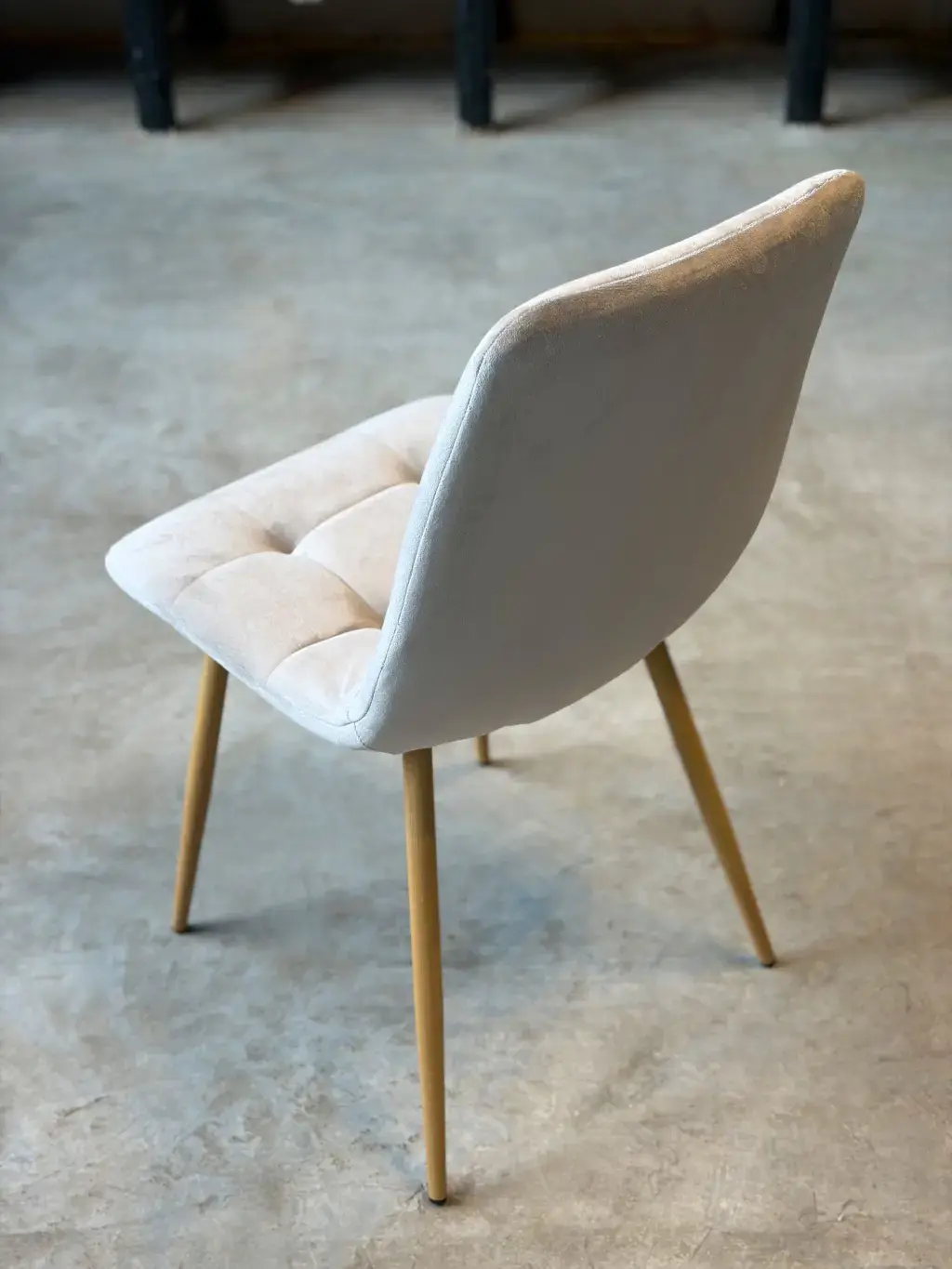 [AAI093] Silla Malta Gris Claro Pana Base Natural - eCommerce 2