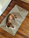 [AAG107] Alfombra beige con tramado blanco 50x80 - eCommerce 3