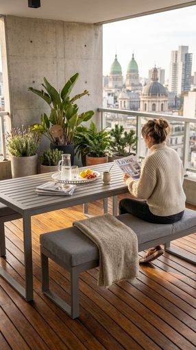 [AAI0166] Mesa de Comedor Aluminio 180cm - eCommerce 2