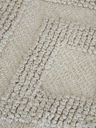 [AAG467] Alfombra blanca con rombos nuditos 120x180 cm - eCommerce 5