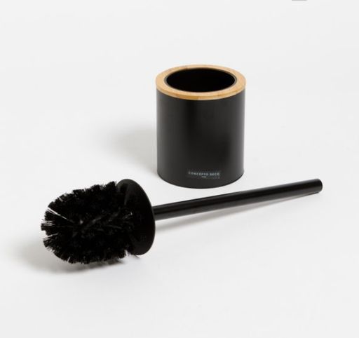 [AAE425] ESCOBILLA CILINDRO BAMBOO LISO NEGRO 38CM - eCommerce 3