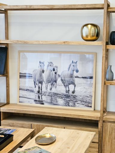 [AAA031.0] CUADRO CABALLOS CORRIENDO 75X110 - eCommerce 2
