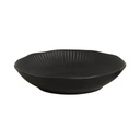 [AAG156] SET X6 PLATO HONDO ORGANICA LINHAS NEGRO 22CM Variante SET X6 PLATO HONDO ORGANICA LINHAS NEGRO 22CM - eCommerce 4