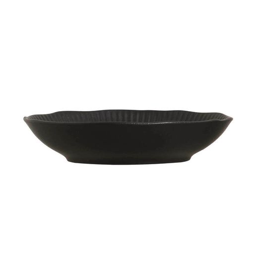 [AAG156] SET X6 PLATO HONDO ORGANICA LINHAS NEGRO 22CM Variante SET X6 PLATO HONDO ORGANICA LINHAS NEGRO 22CM - eCommerce 5