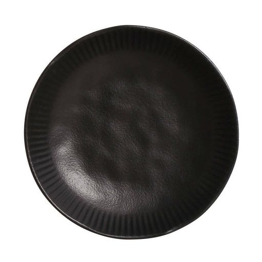 [AAG156] SET X6 PLATO HONDO ORGANICA LINHAS NEGRO 22CM Variante SET X6 PLATO HONDO ORGANICA LINHAS NEGRO 22CM - eCommerce 6