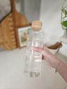 [AAI301] Botella de Vidrio tapon Corcho 1l rayada - eCommerce 2