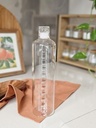 [AAI309] Botella de vidrio Graduada con Tapa Vidrio
 1000ml - eCommerce 2