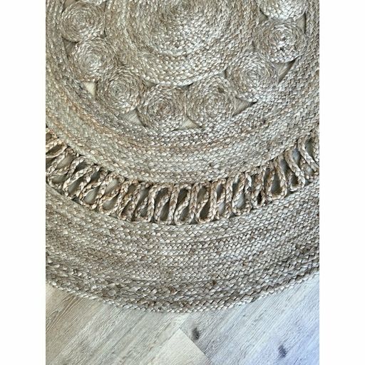 [AAA401.0] Alfombra yute redonda marbella 90cm - eCommerce 2