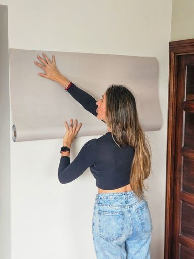 [AAI485] Revestimiento Beige Autoadhesivo rollo 120x300cm - eCommerce 2