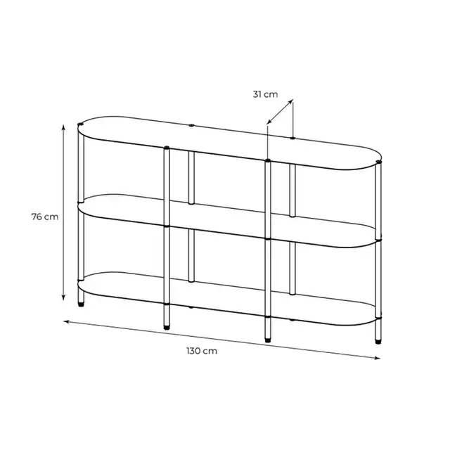 [AAI556] Estanteria/ Rack Multifuncional - Verde Musgo - eCommerce 2