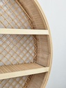 [AAI514] Estanteria de bambu circular enrejado - eCommerce 3