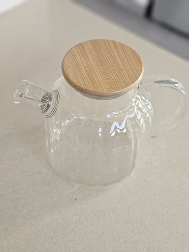 [AAI310] Tetera de vidrio con tapa de bambu 1500ml - eCommerce 2