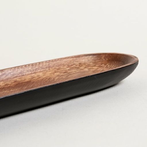 [AAC927] BANDEJA ACACIA MANILA BLACK 30X9 CM - eCommerce 4