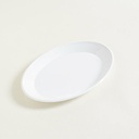 [AAB681.0] BANDEJA ACRILICO OVAL WHITE 27X40 - eCommerce 4