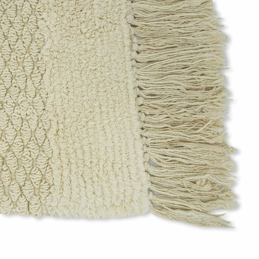 [AAB974.0] ALFOMBRA ALGODÓN NATURAL CON FLECOS - eCommerce 2