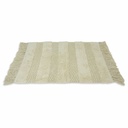 [AAB974.0] ALFOMBRA ALGODÓN NATURAL CON FLECOS - eCommerce 5