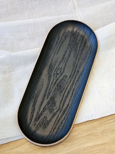 [AAD607.0] BANDEJA MADERA OVAL 23X10CM NATURAL - eCommerce 2