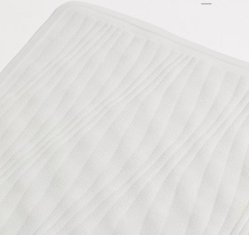 [AAD449] ALFOMBRA ANTIDESLIZANTE RELIEVE BLANCO 40X70 - eCommerce 2