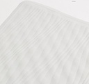[AAD449] ALFOMBRA ANTIDESLIZANTE RELIEVE BLANCO 40X70 - eCommerce 2