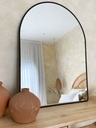 ESPEJO ARCO 50X70 NEGRO
