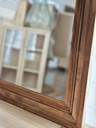 ESPEJO DOBLE MARCO 80X145 Madera