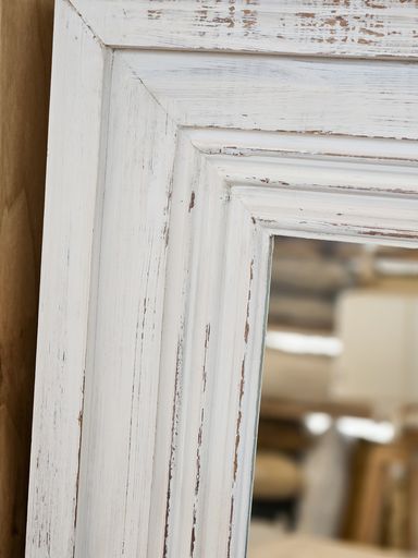 ESPEJO DOBLE MARCO 80X145 Whitewash