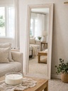 ESPEJO MADERA 55X135 Whitewash