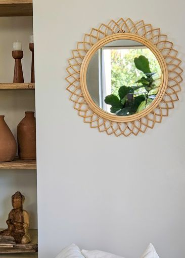 ESPEJO RATTAN MISTY