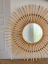 ESPEJO RATTAN VARILLAS 70CM