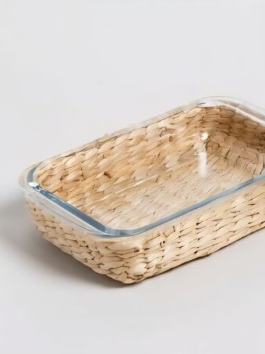 FUENTE PARA HORNO DE BOROSILICATO RECTANGULAR