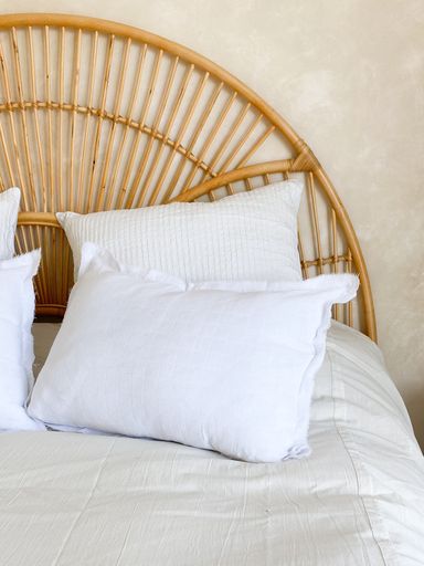 FUNDA DE ALMOHADON GASA 50X70 - OFF WHITE