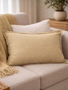 FUNDA DE ALMOHADON GASA 50X70- ARENA