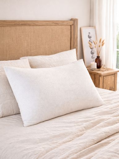 FUNDA WAFFLE 50X70 - OFF WHITE ALMOHADON