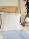 FUNDA WAFFLE 60X60 - NATURAL ALMOHADON