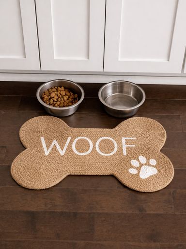 [AAH608] Felpudo woof beige 40x60