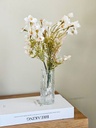 Florero de Vidrio Rugoso 5x13 cm