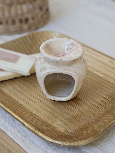 HORNITO JASPEADO BAJO ROSA Y HABANO